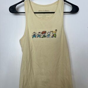 Yellow Tank Top by New Bohemian